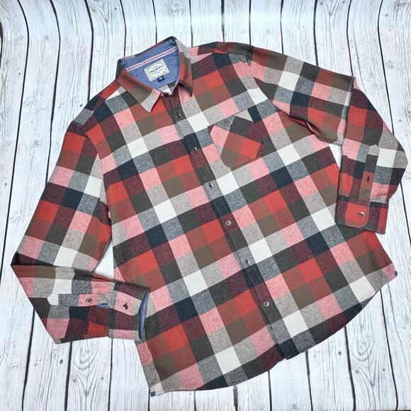 Flag & Anthem Men's Flannel Button Up Shirt Bundle Size X-Large - Picture 5 of 10